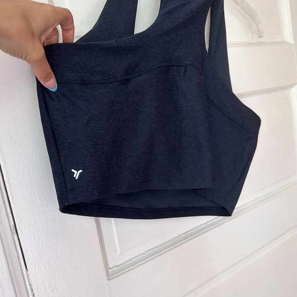 Old Navy Active Cloud+ Heather Blue Padded Sports Bra Light Support NWT XL - Picture 13 of 17